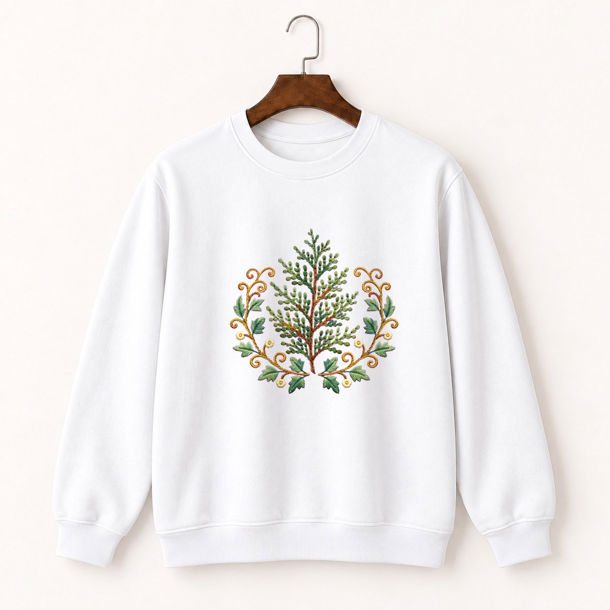 Cedar Branch Crewneck Sweatshirt 5