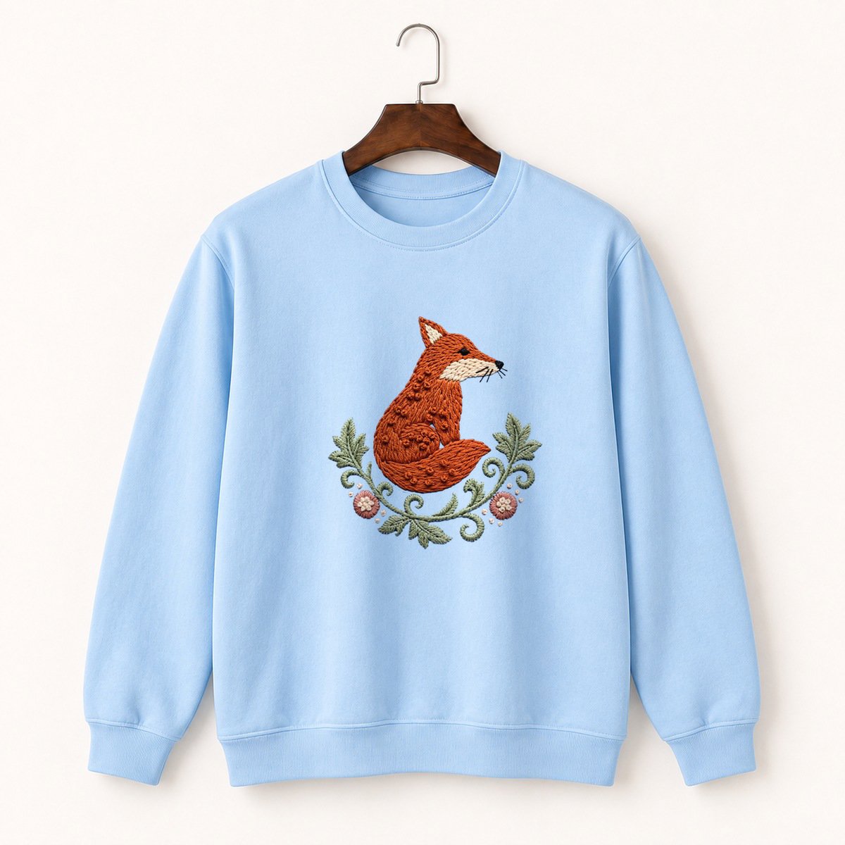 Red Fox Crewneck Sweatshirt 1