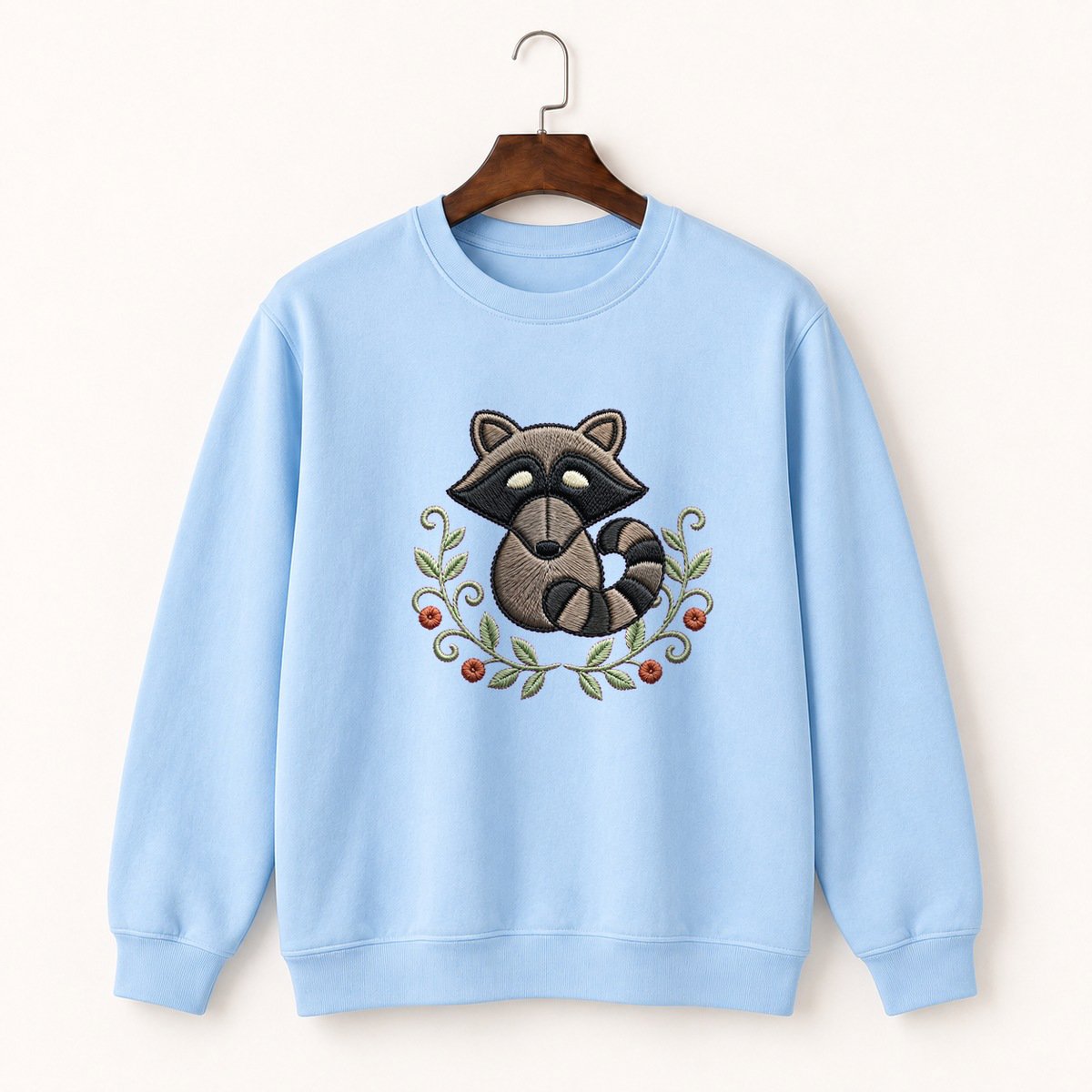 Raccoon Crewneck Sweatshirt 1