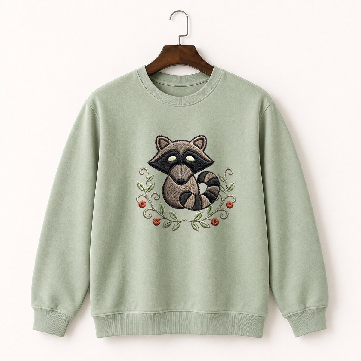 Raccoon Crewneck Sweatshirt 2