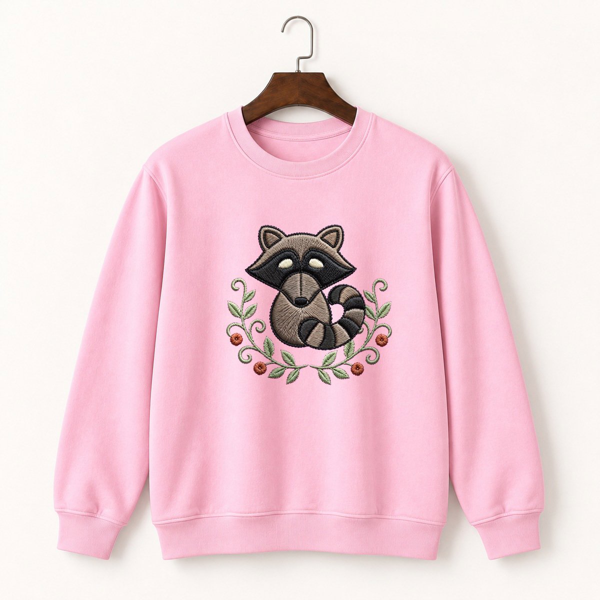 Raccoon Crewneck Sweatshirt 4