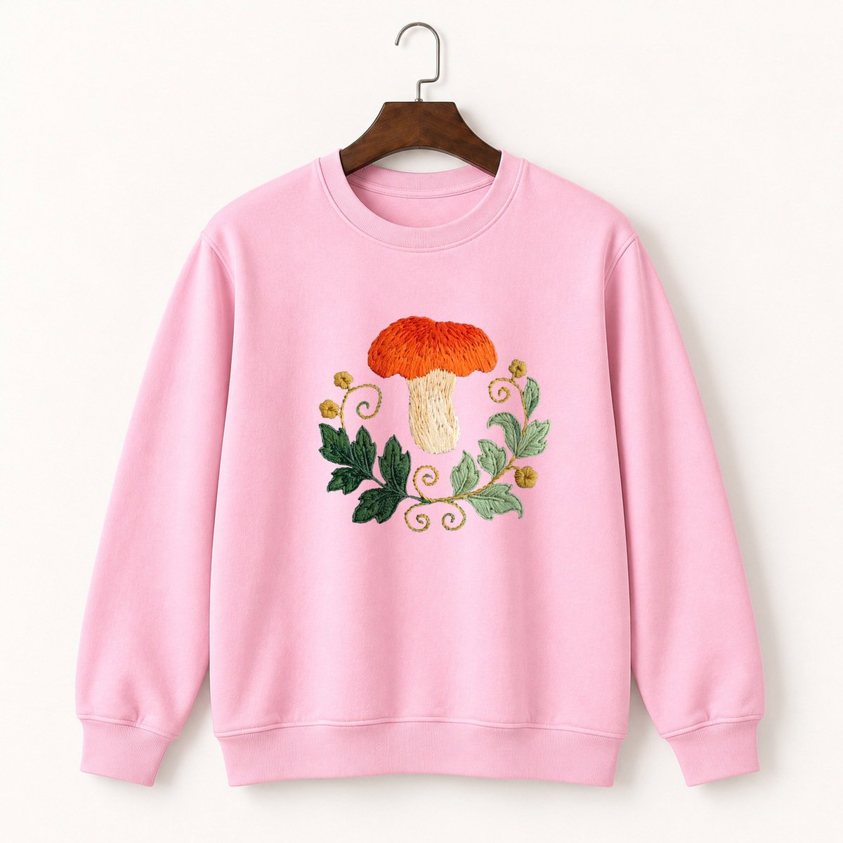Lobster Mushroom Crewneck Sweatshirt 4