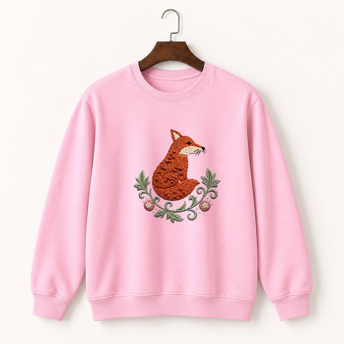 Red Fox Crewneck Sweatshirt 4