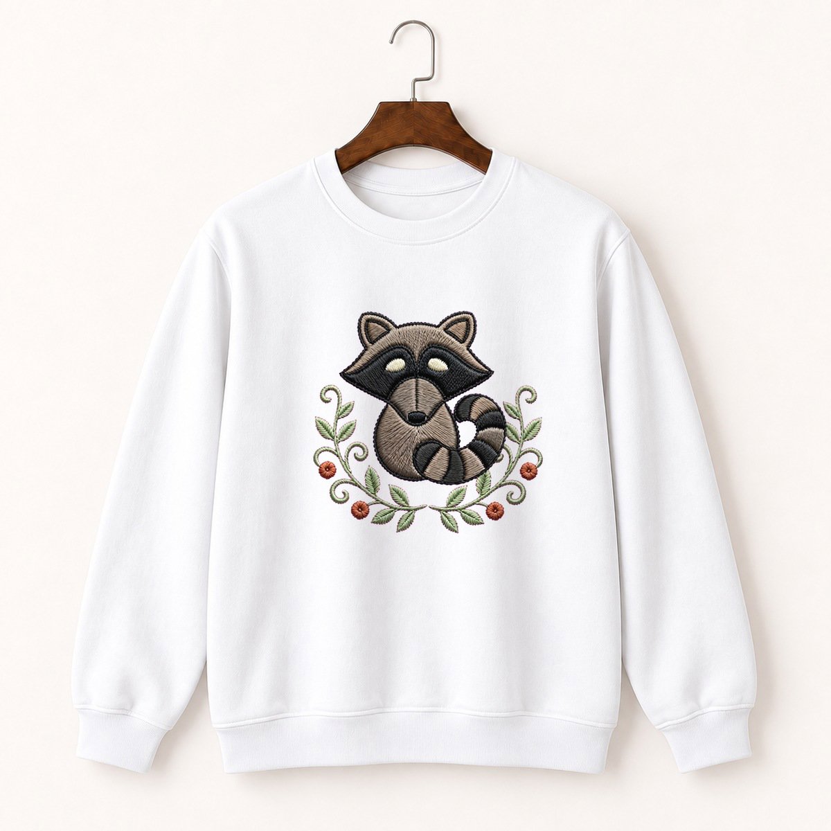 Raccoon Crewneck Sweatshirt 5
