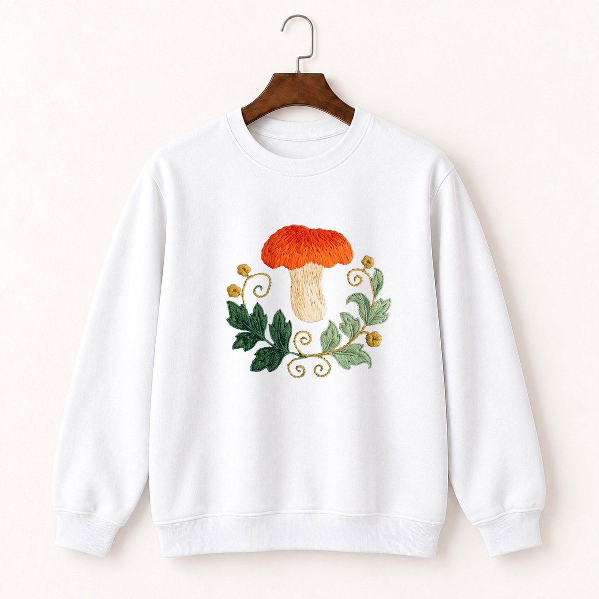 Lobster Mushroom Crewneck Sweatshirt 5