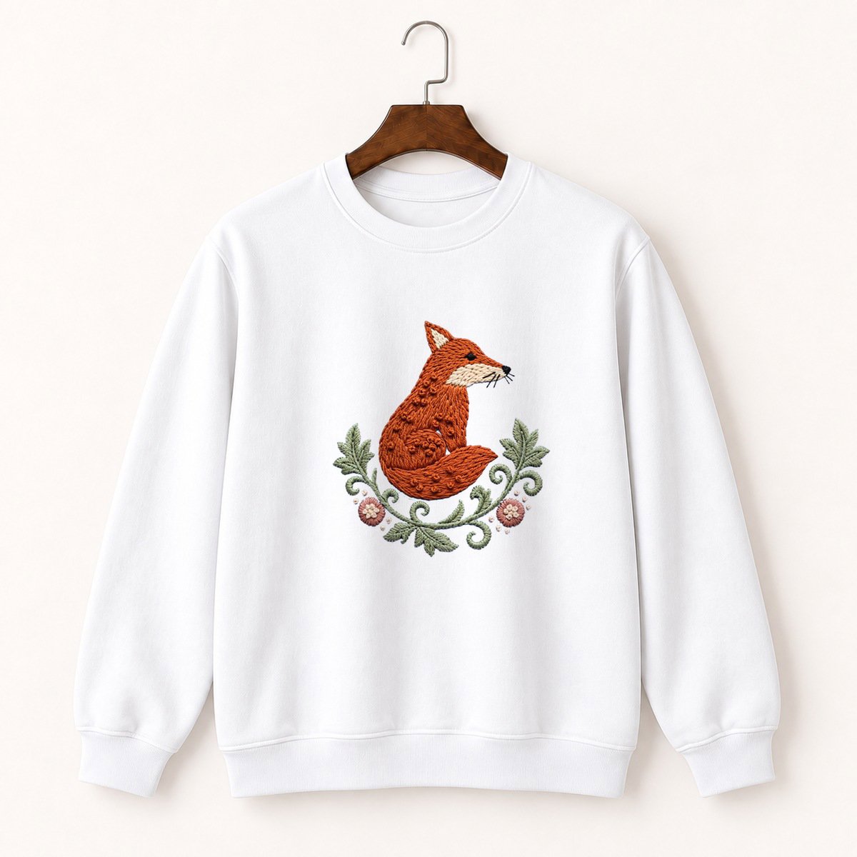 Red Fox Crewneck Sweatshirt 5