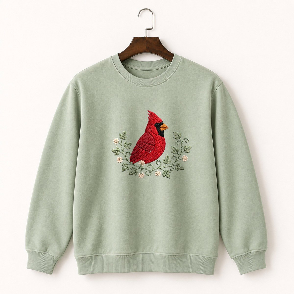 Northern Cardinal Crewneck Sweatshirt 2