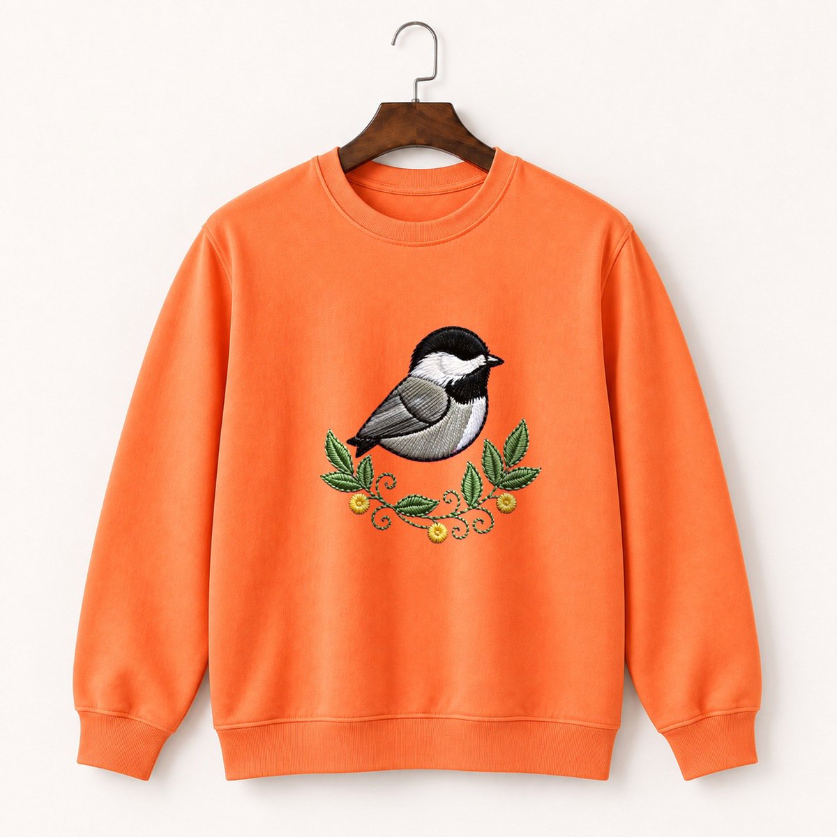 Black-Capped Chickadee Crewneck Sweatshirt 3
