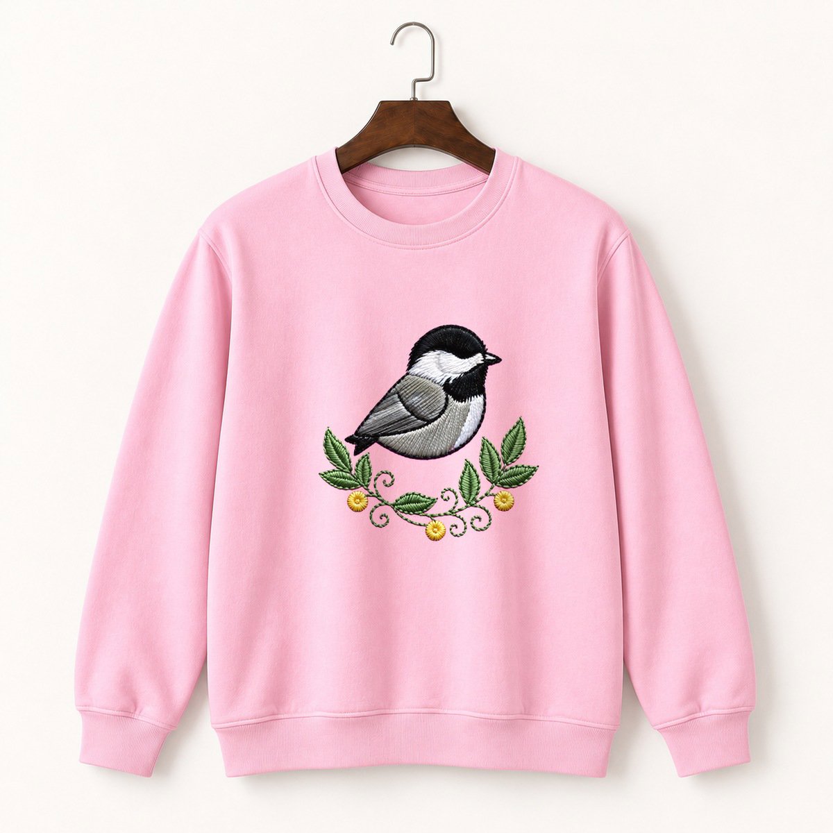 Black-Capped Chickadee Crewneck Sweatshirt 4