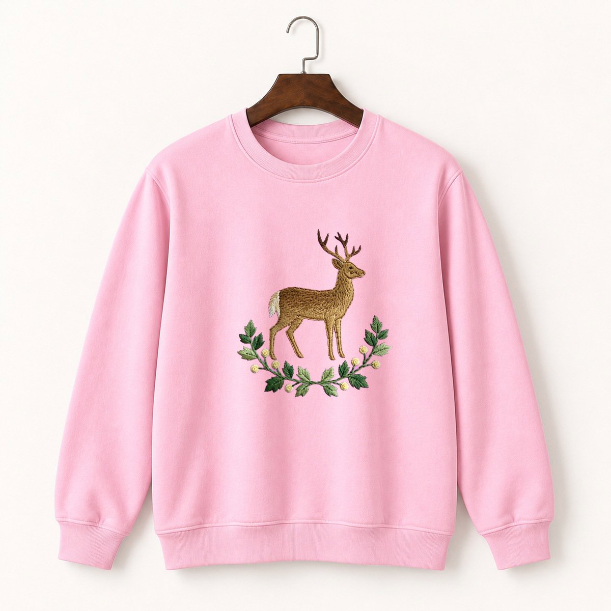 White-Tailed Deer Crewneck Sweatshirt 4