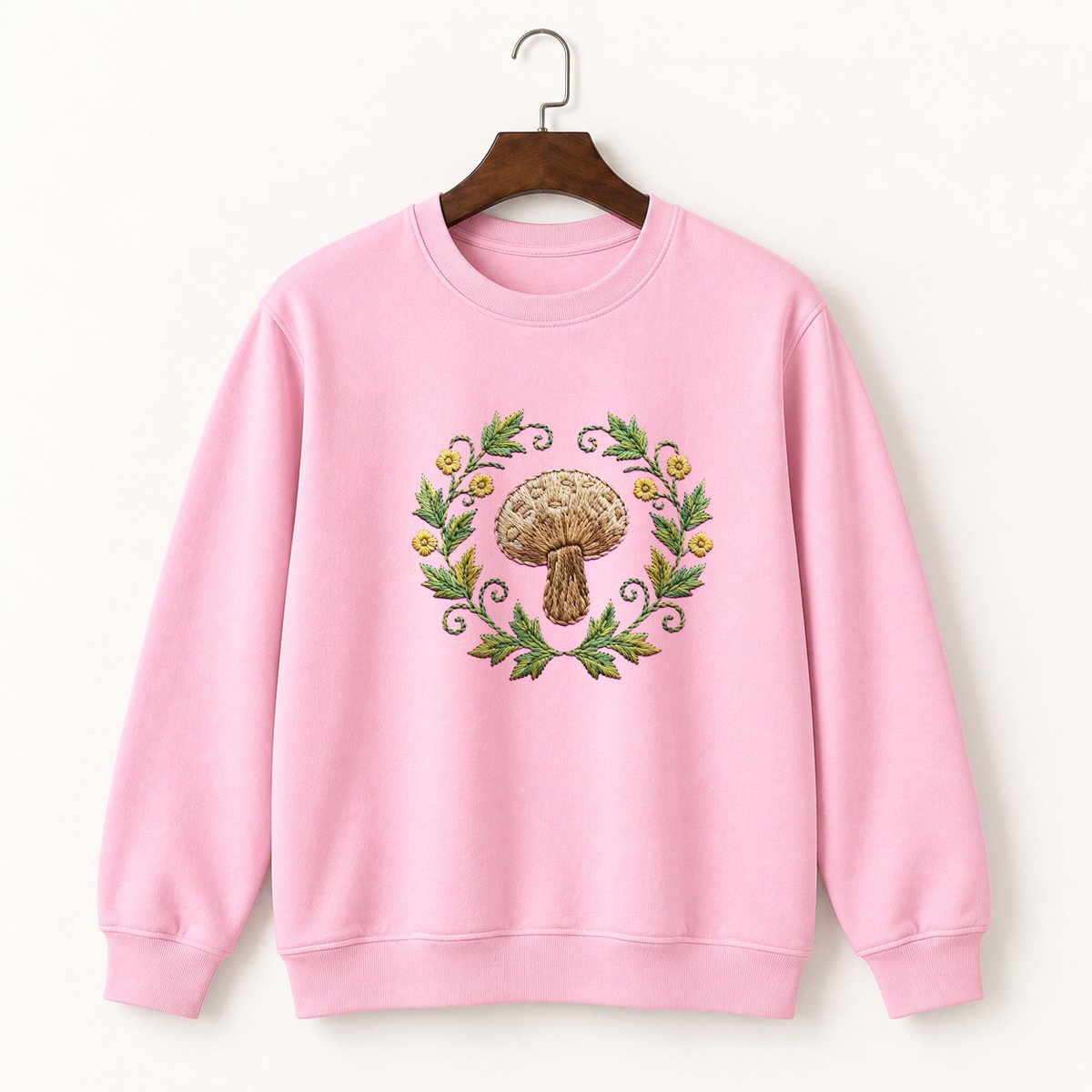 Puffball Mushroom Crewneck Sweatshirt 4