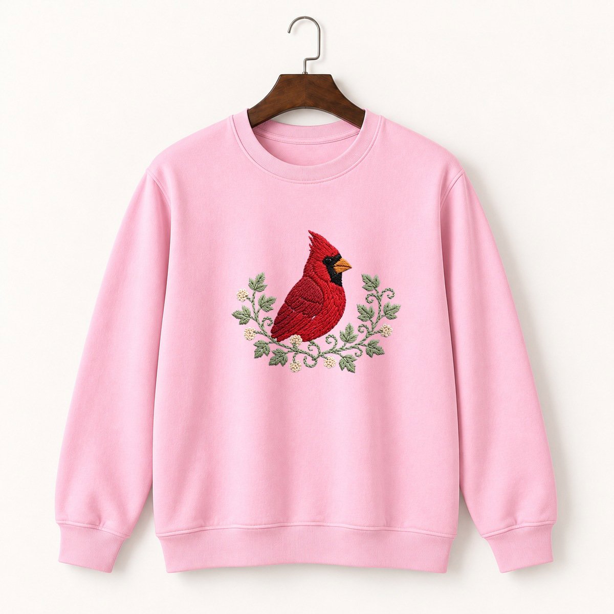 Northern Cardinal Crewneck Sweatshirt 4