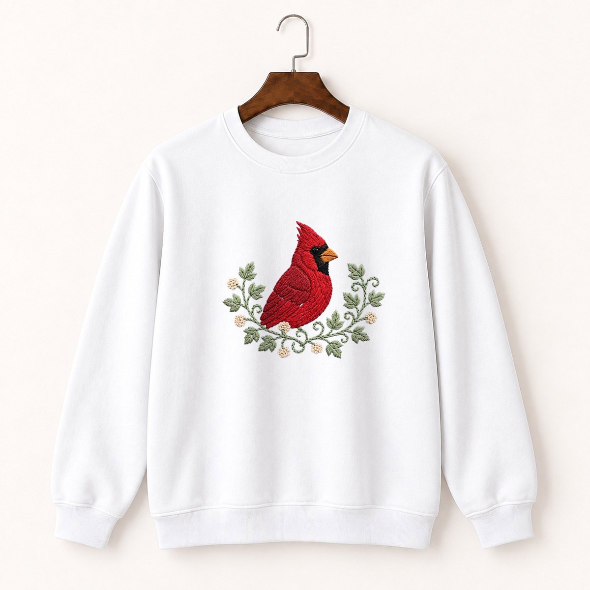 Northern Cardinal Crewneck Sweatshirt 5