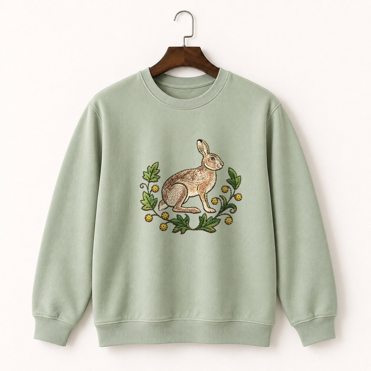 Snowshoe Hare Crewneck Sweatshirt 2