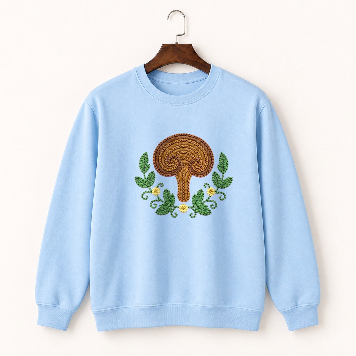 Reishi Mushroom Crewneck Sweatshirt 1
