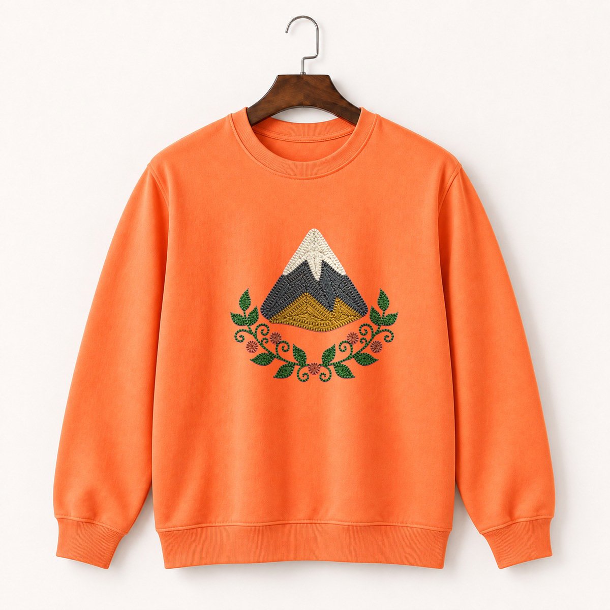 Grand Teton Mountain Crewneck Sweatshirt 3