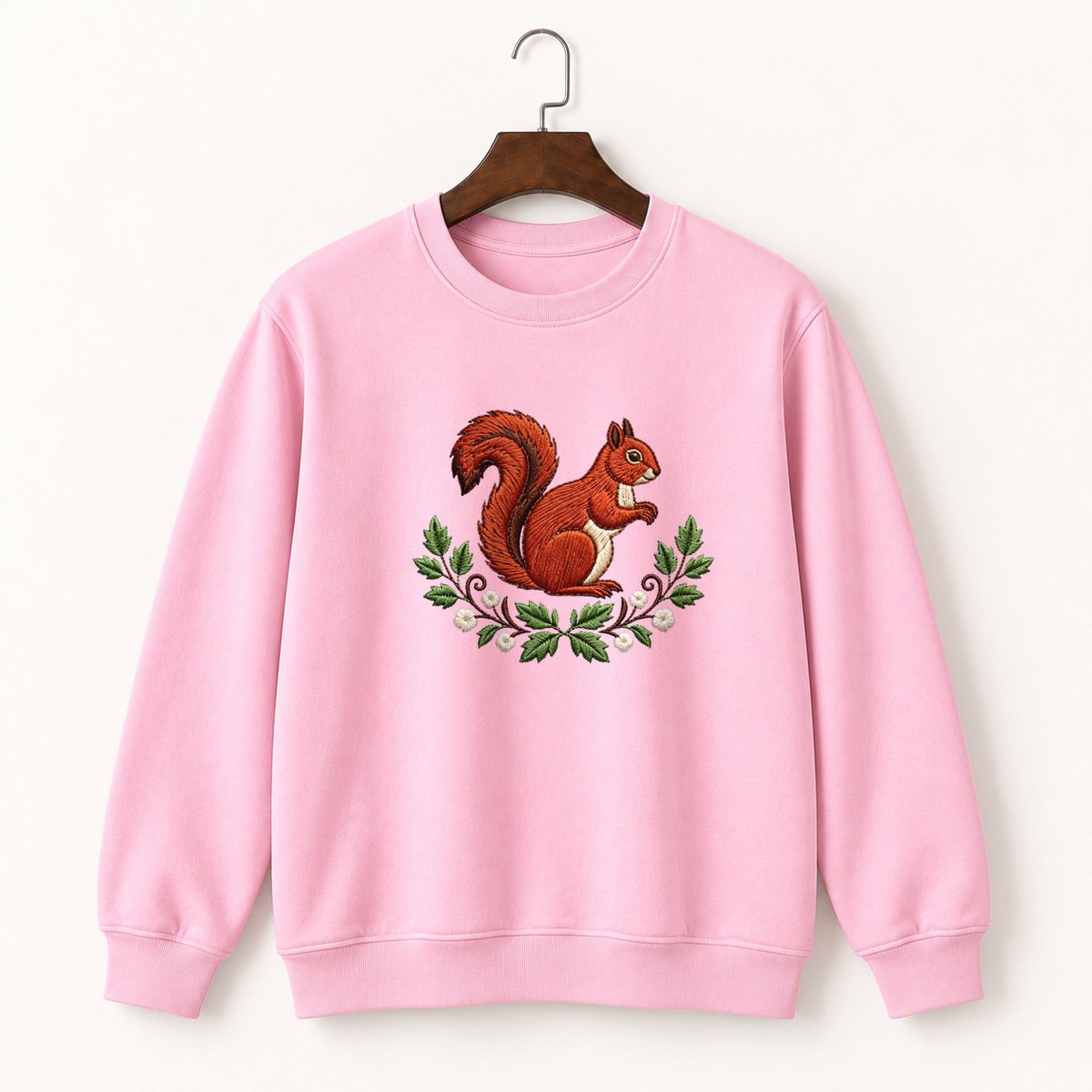 Red Squirrel Crewneck Sweatshirt 4