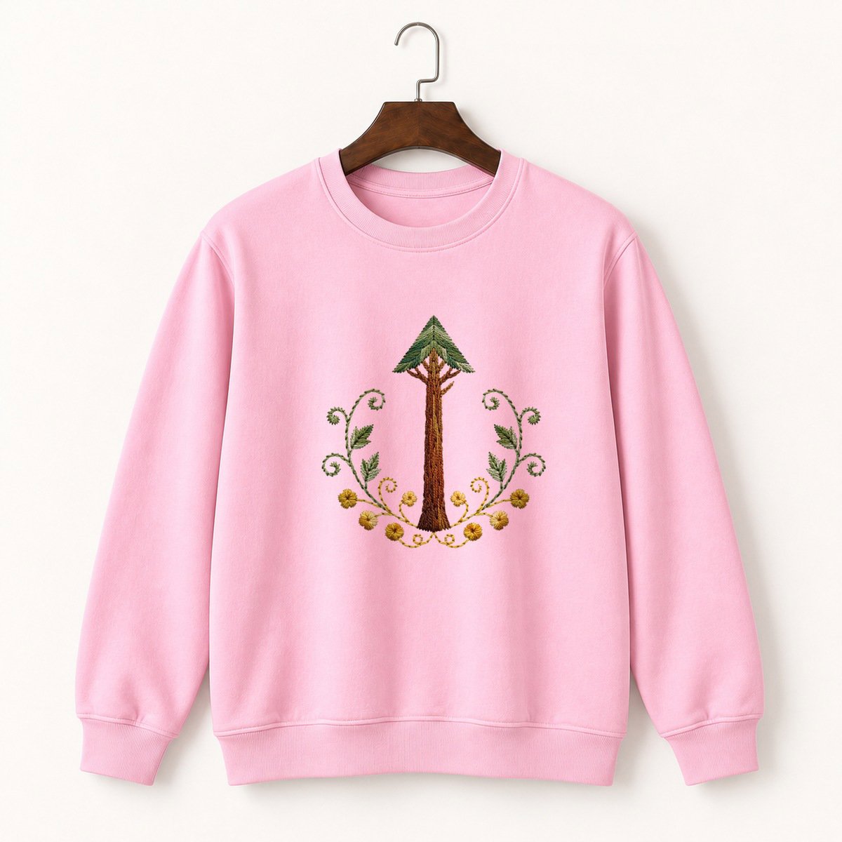 Redwood Tree Crewneck Sweatshirt 4