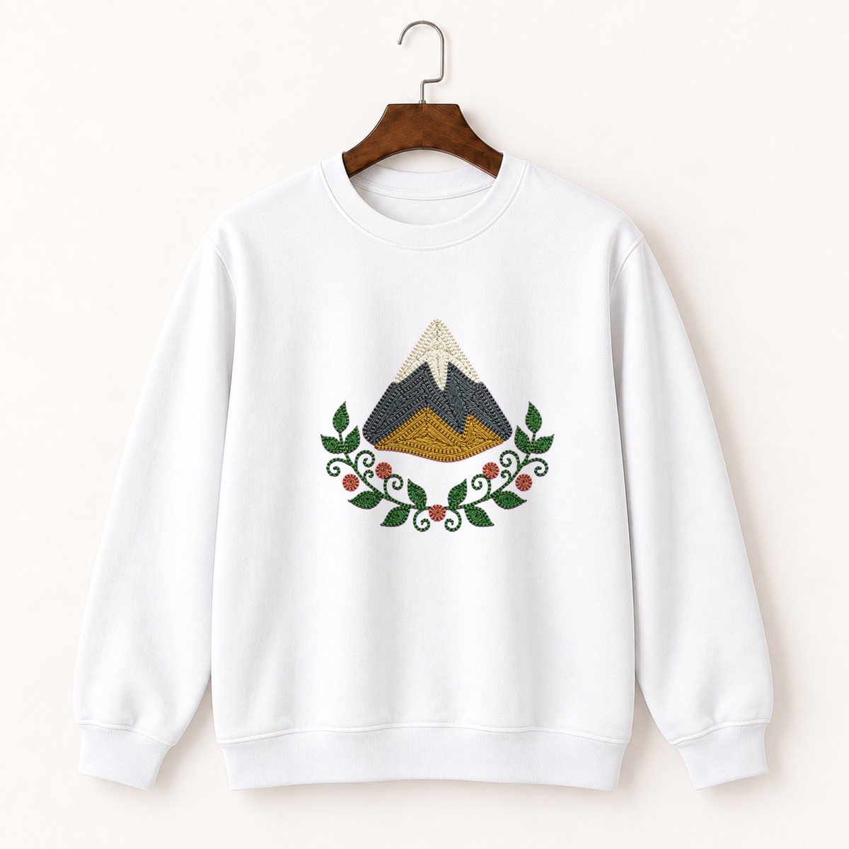 Grand Teton Mountain Crewneck Sweatshirt 5