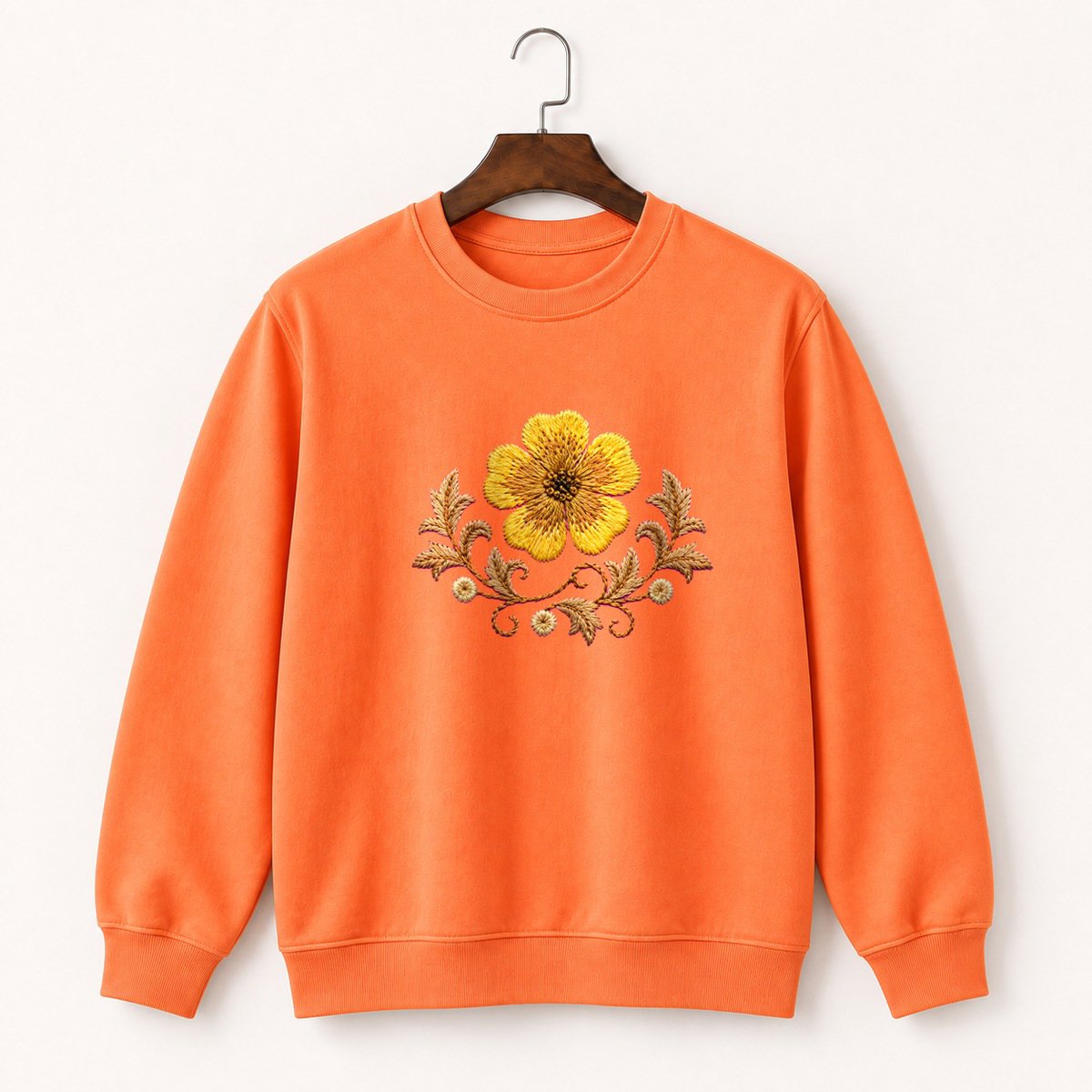 Buttercup Flower Crewneck Sweatshirt 3