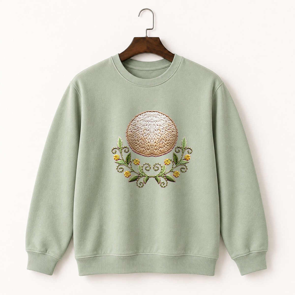 Puffball Mushroom Crewneck Sweatshirt 2