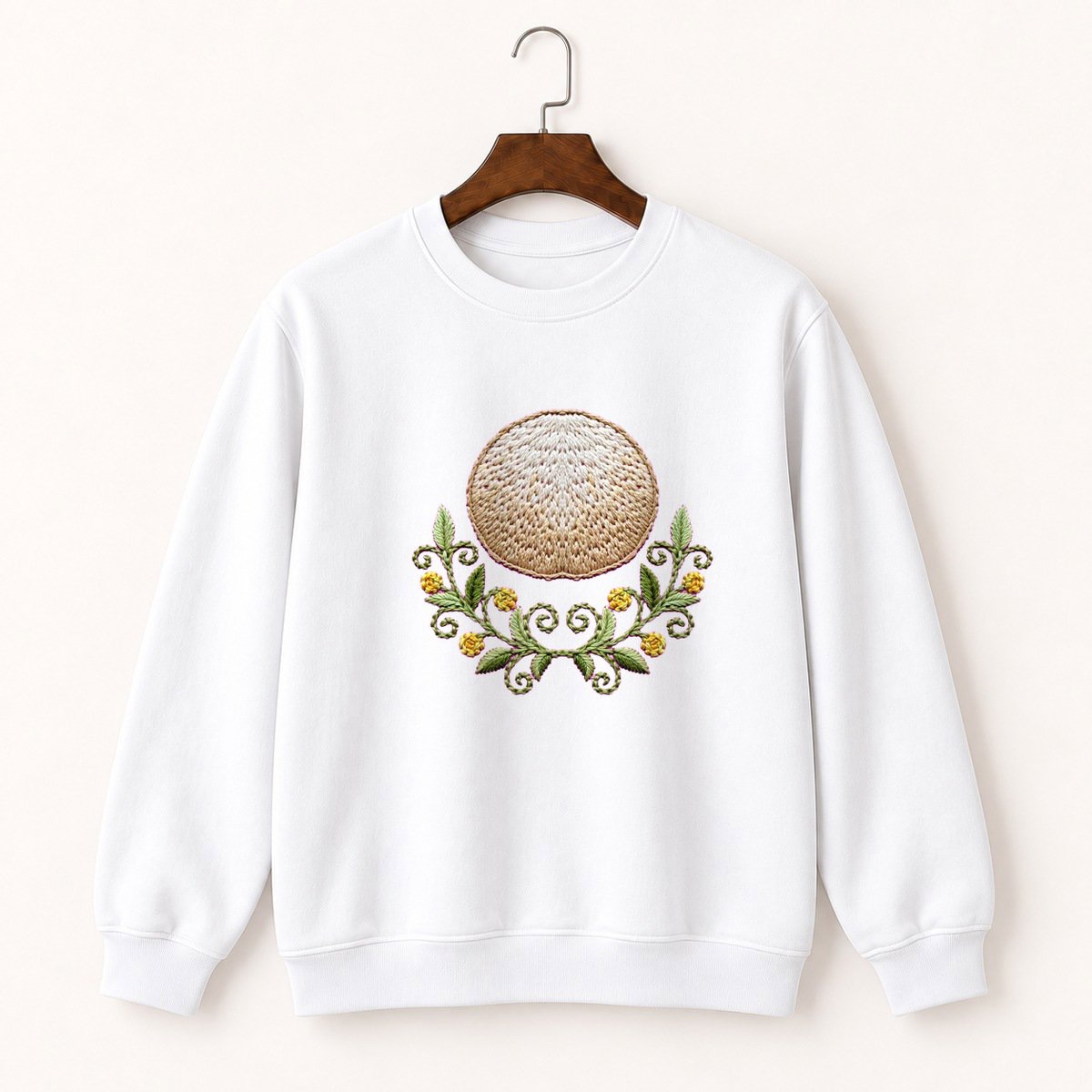 Puffball Mushroom Crewneck Sweatshirt 5