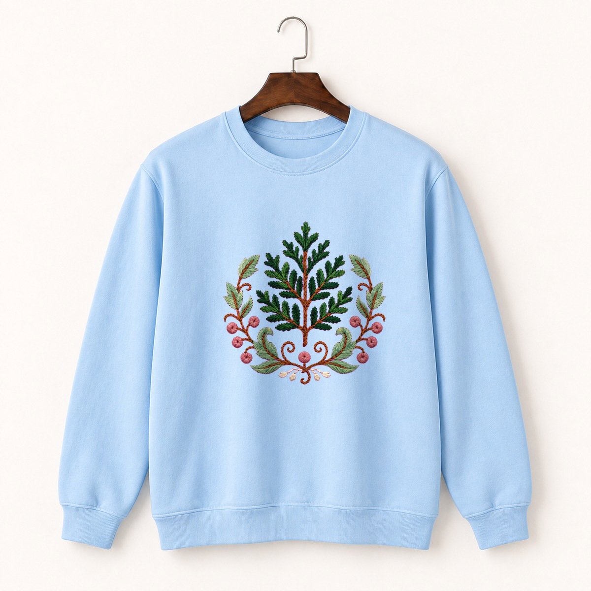 Cedar Sprig Crewneck Sweatshirt 1