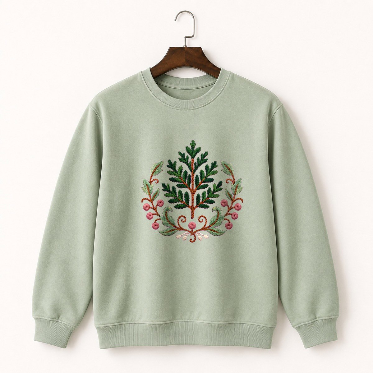 Cedar Sprig Crewneck Sweatshirt 2