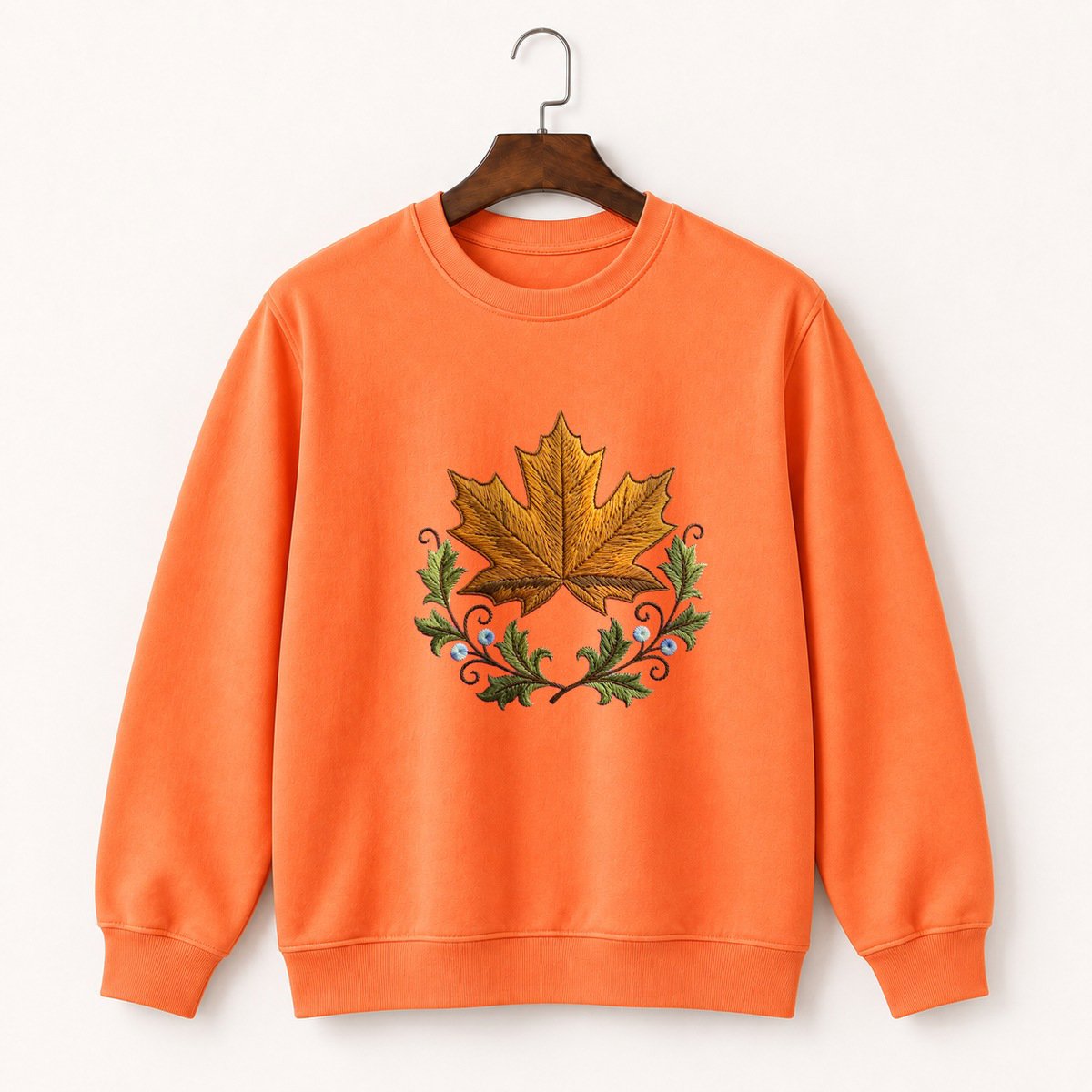 Maple Leaf Crewneck Sweatshirt 3