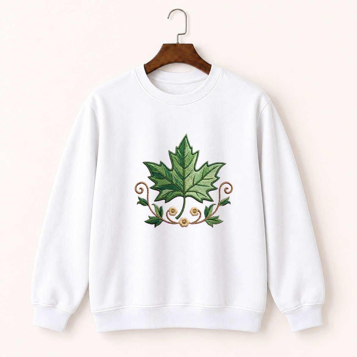 Sycamore Leaf Crewneck Sweatshirt 5