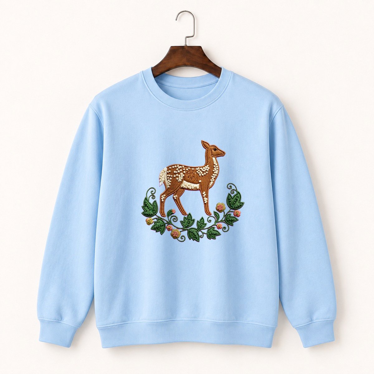 White-Tailed Deer Crewneck Sweatshirt 1