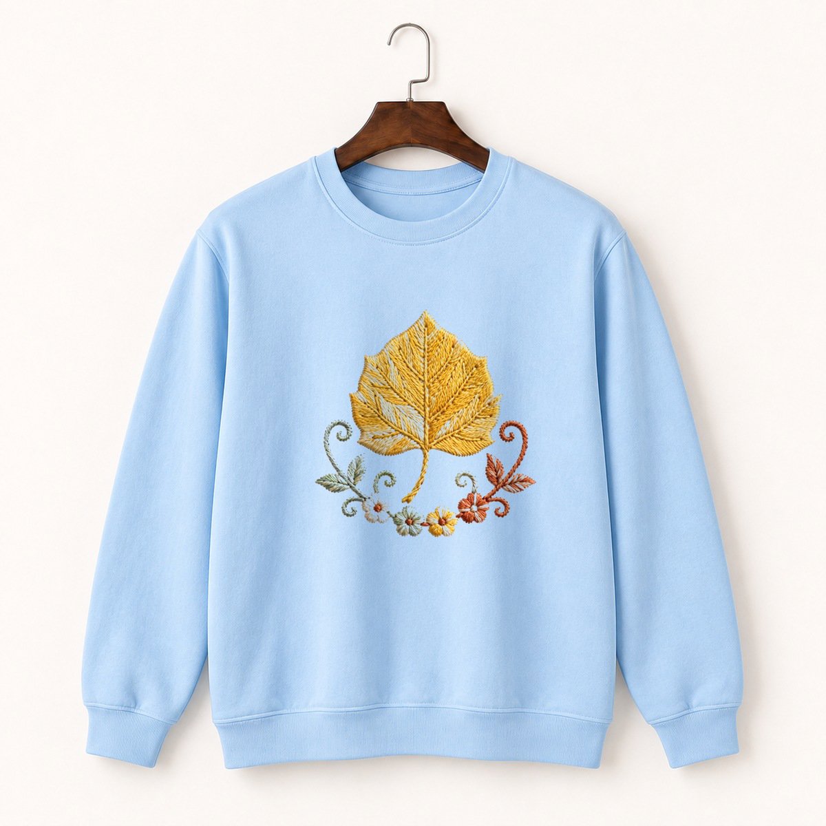 Aspen Leaf Crewneck Sweatshirt 1