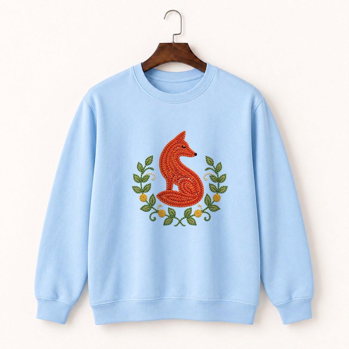 Red Fox Crewneck Sweatshirt 1