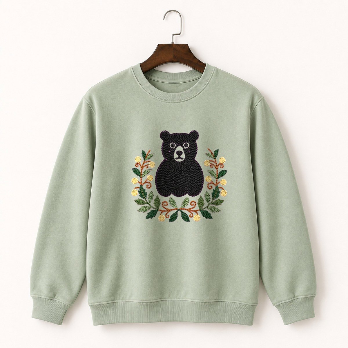 Black Bear Crewneck Sweatshirt 2
