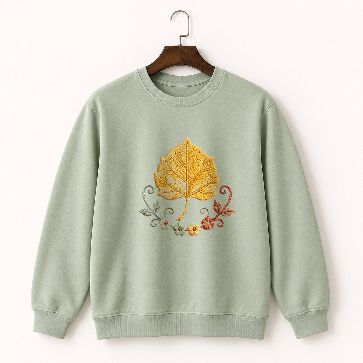 Aspen Leaf Crewneck Sweatshirt 2
