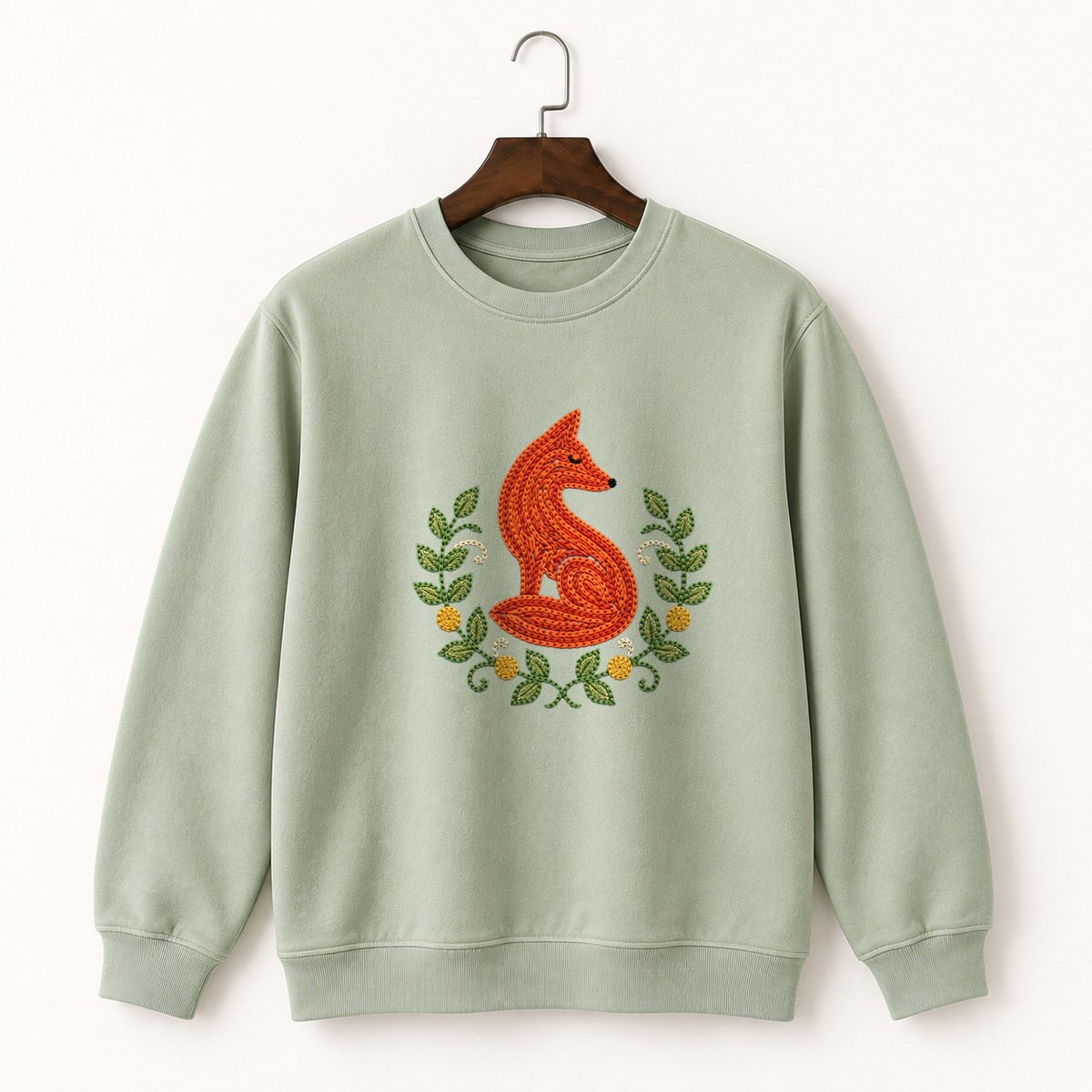 Red Fox Crewneck Sweatshirt 2