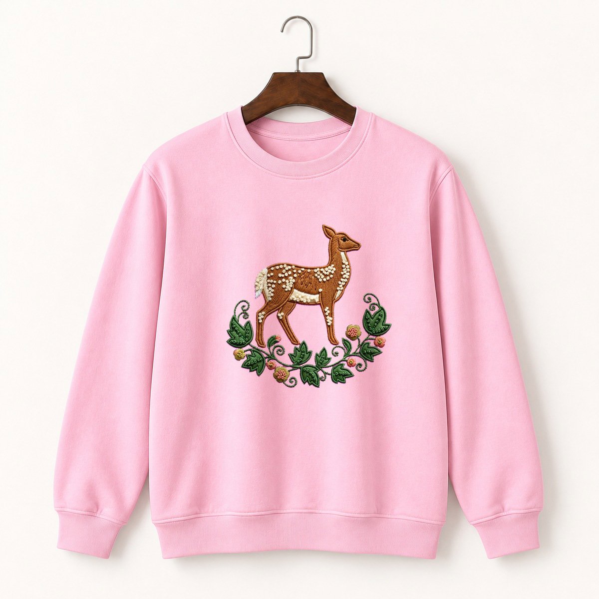 White-Tailed Deer Crewneck Sweatshirt 4