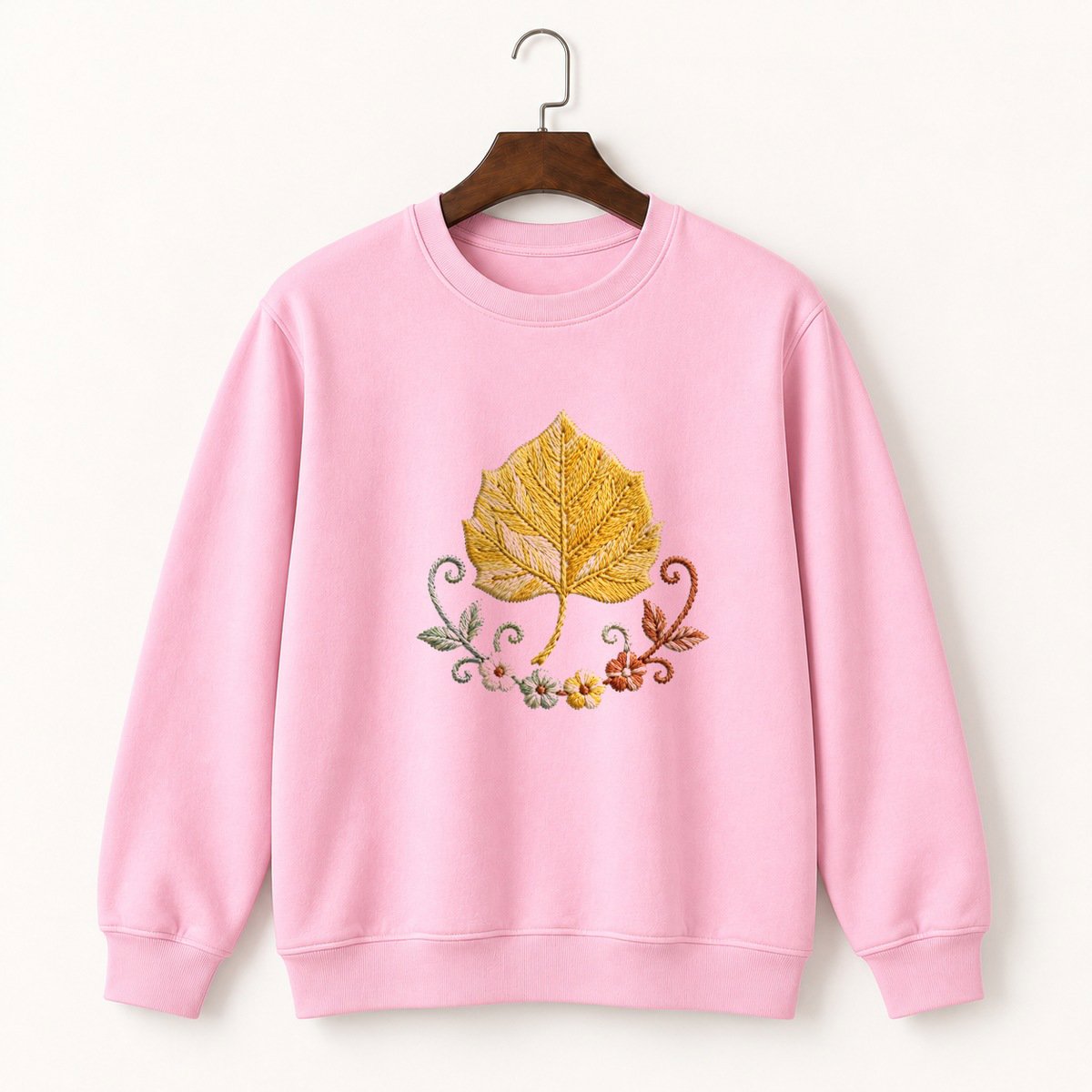 Aspen Leaf Crewneck Sweatshirt 4