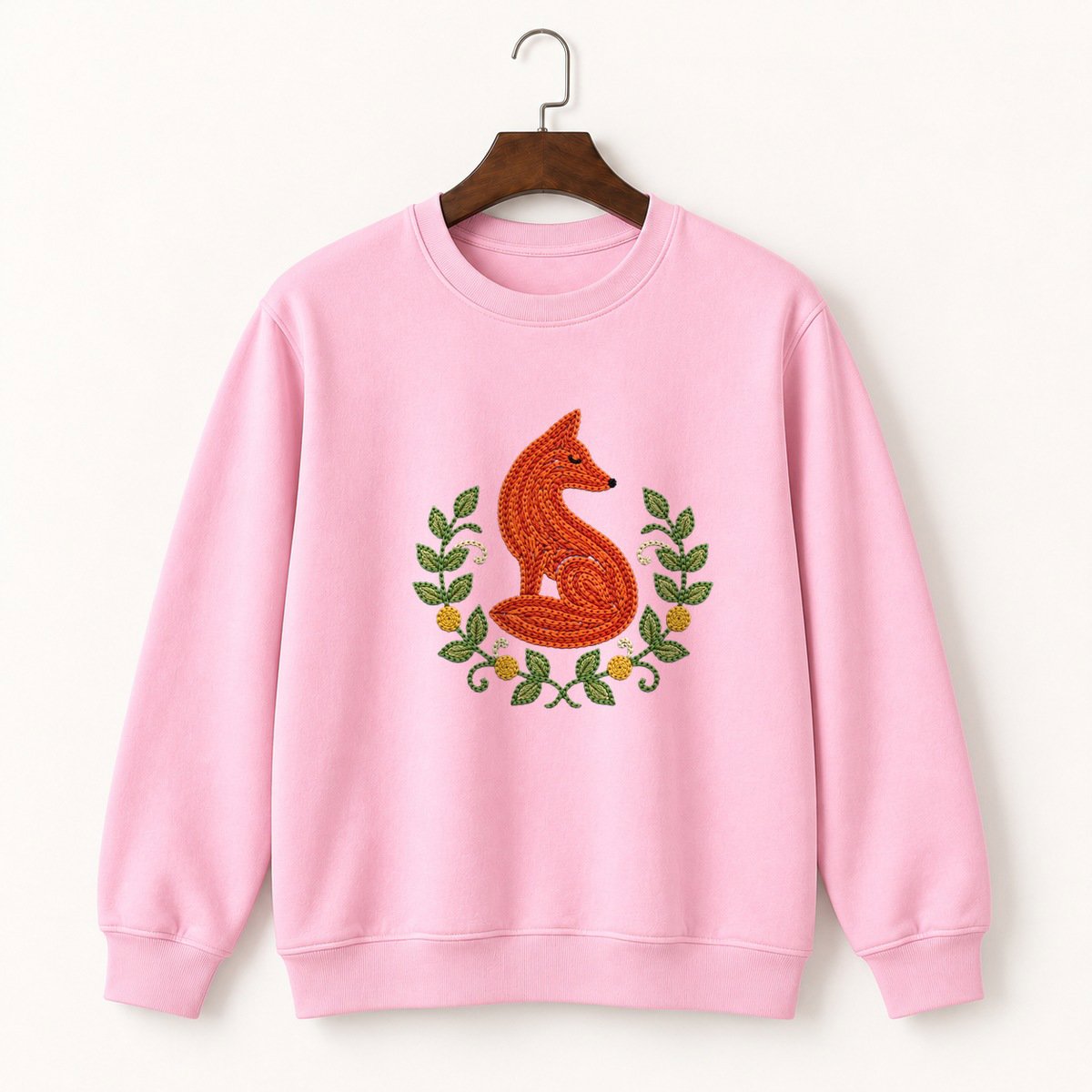Red Fox Crewneck Sweatshirt 4