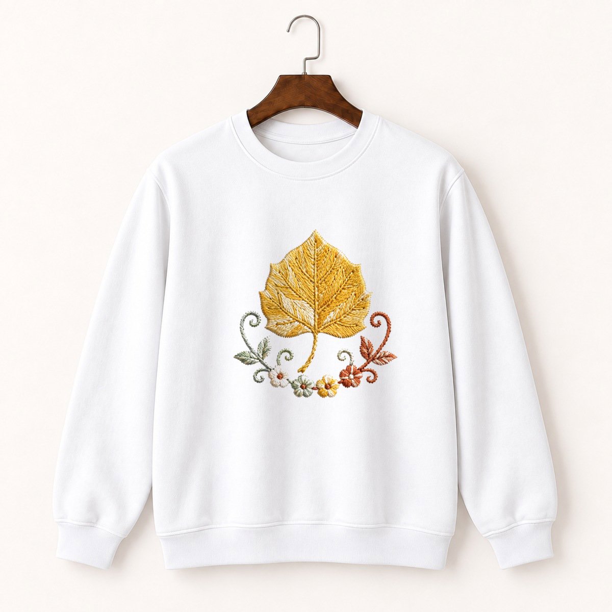 Aspen Leaf Crewneck Sweatshirt 5