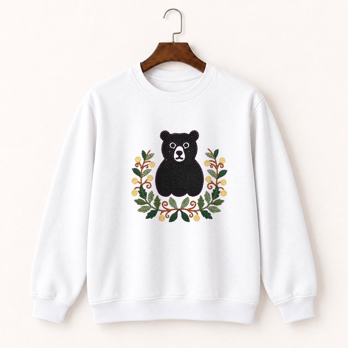 Black Bear Crewneck Sweatshirt 5