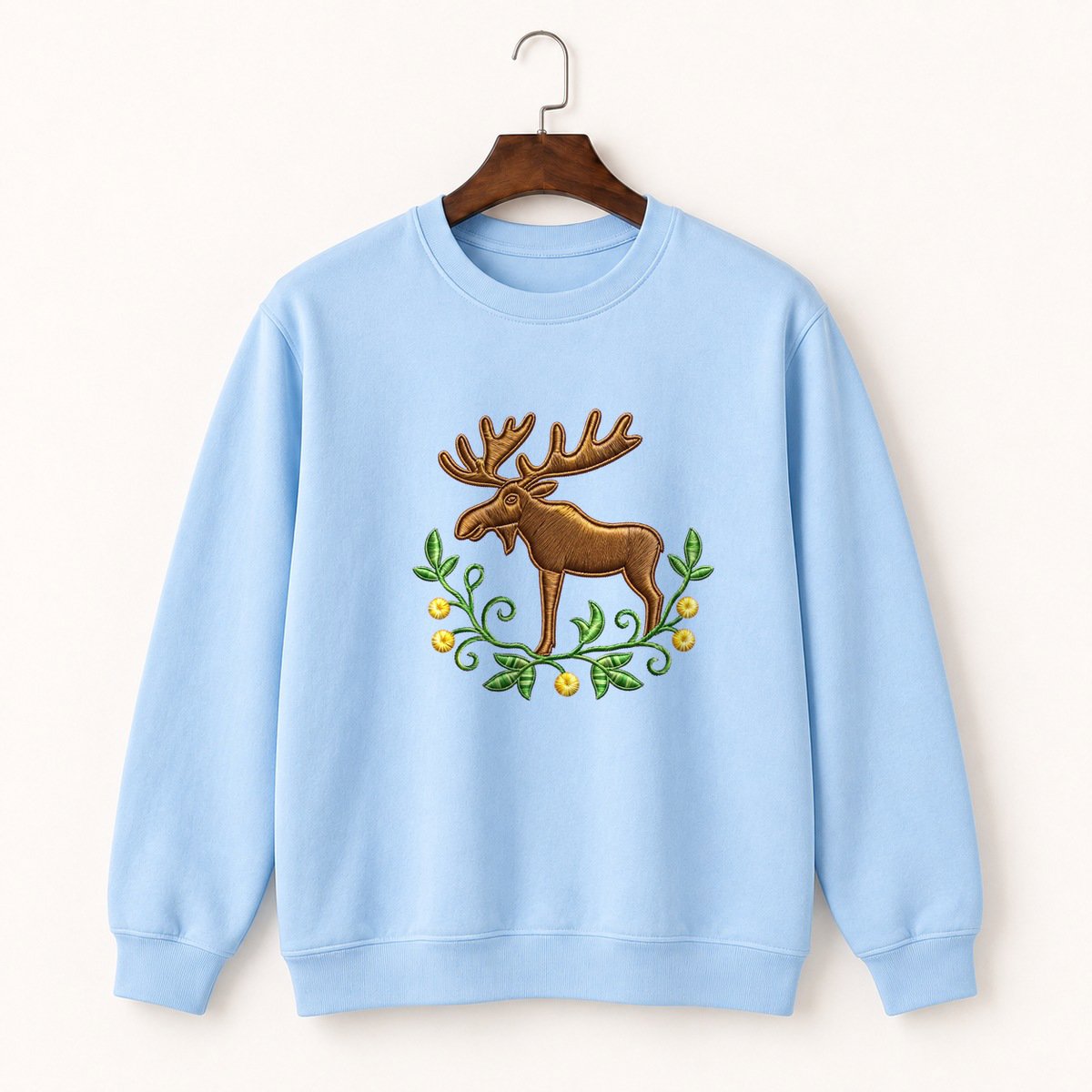 Moose Crewneck Sweatshirt 1