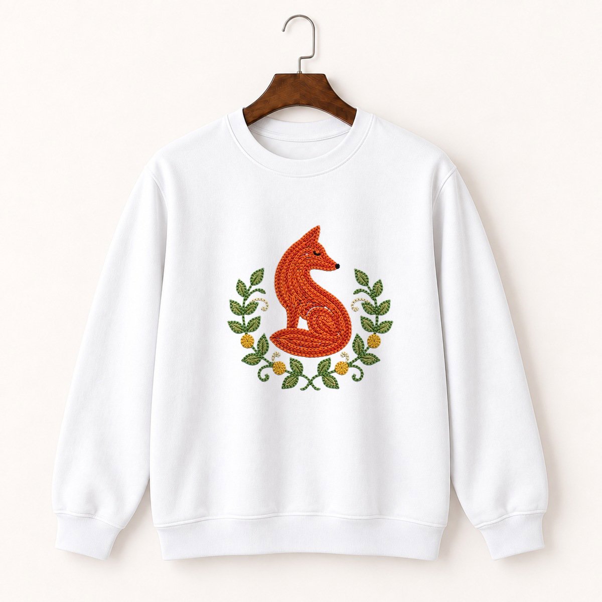 Red Fox Crewneck Sweatshirt 5