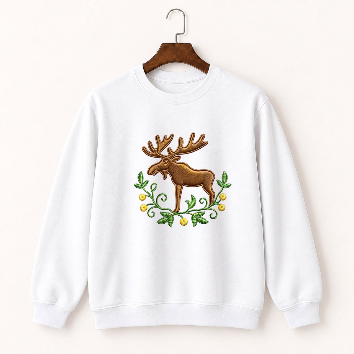 Moose Crewneck Sweatshirt 5