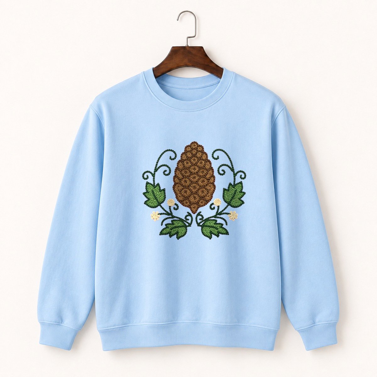 Pine Cone Crewneck Sweatshirt 1
