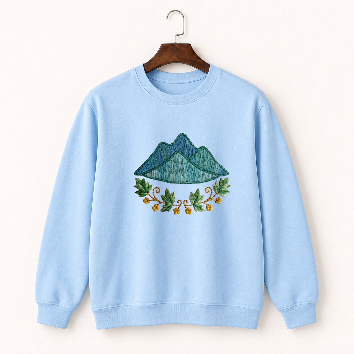 Adirondack Mountains Crewneck Sweatshirt 1