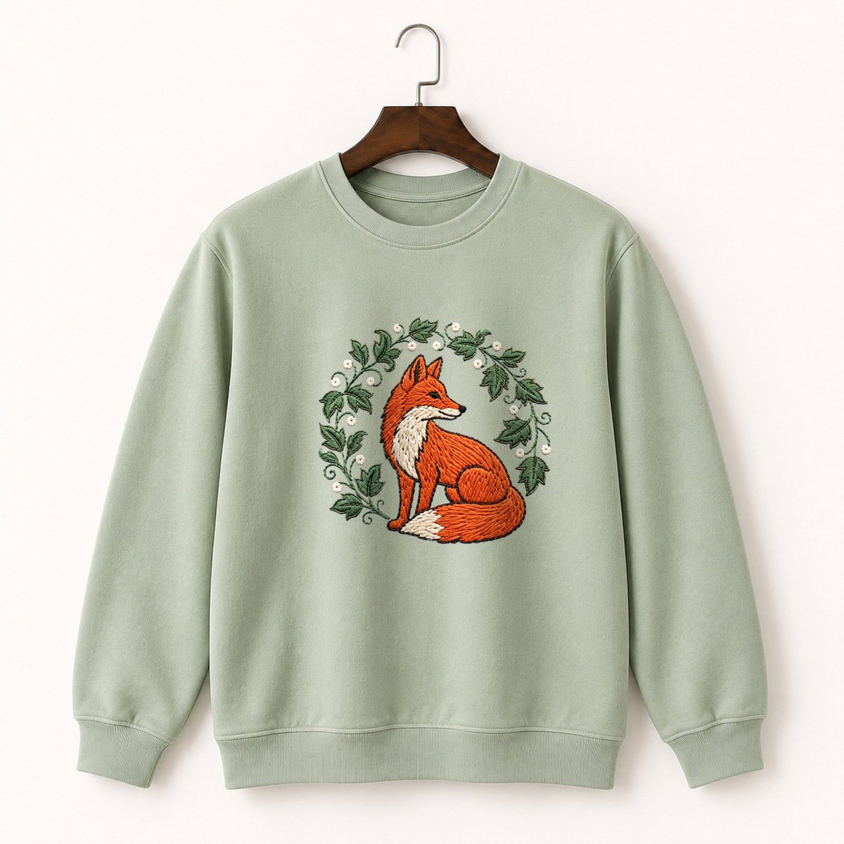 Red Fox Crewneck Sweatshirt 2