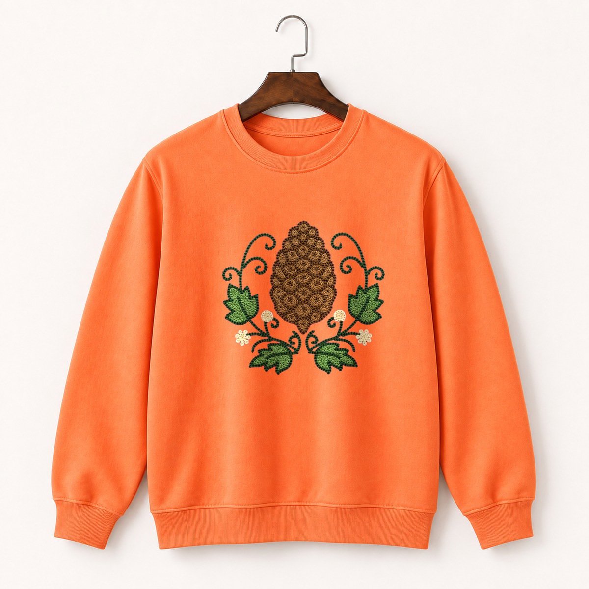Pine Cone Crewneck Sweatshirt 3