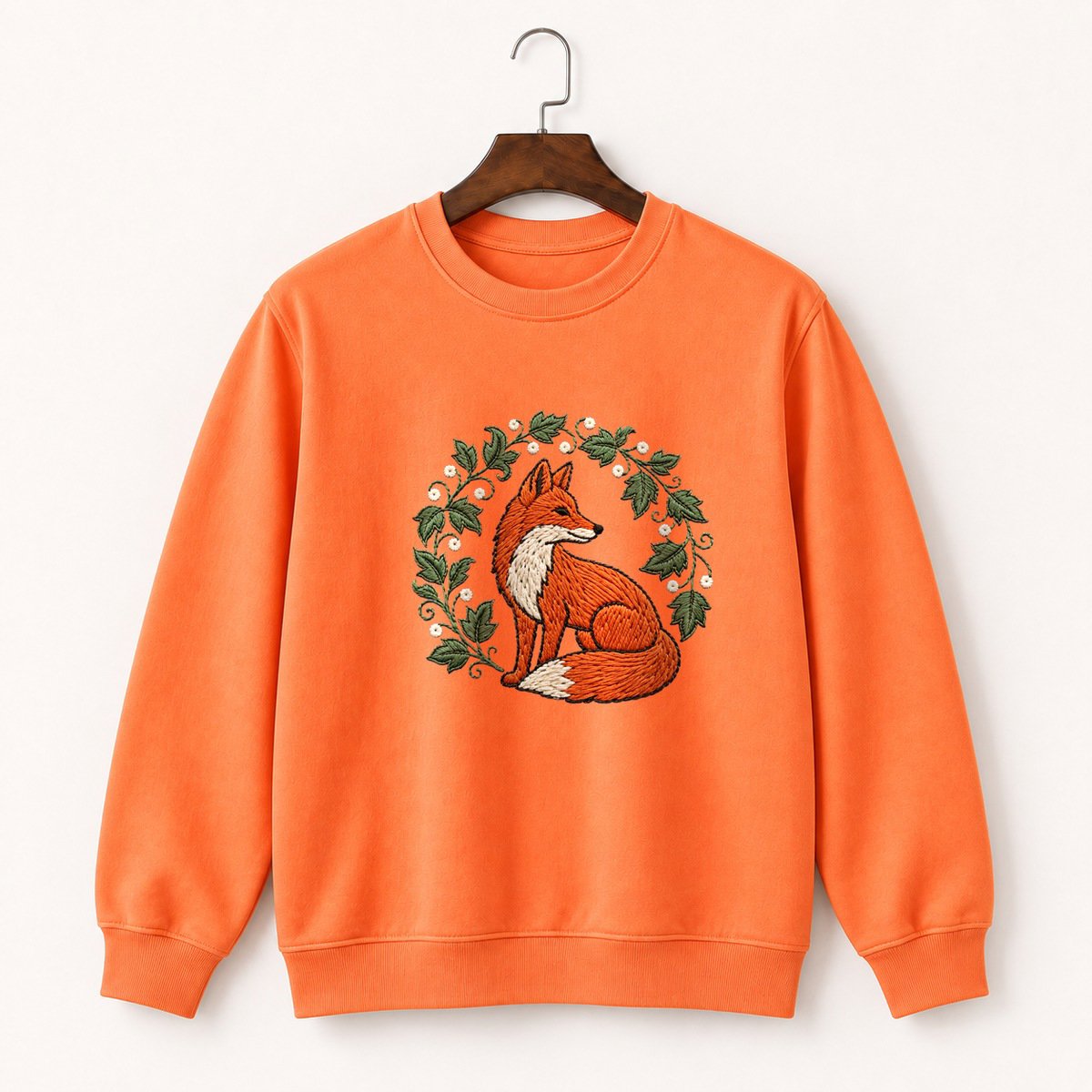 Red Fox Crewneck Sweatshirt 3