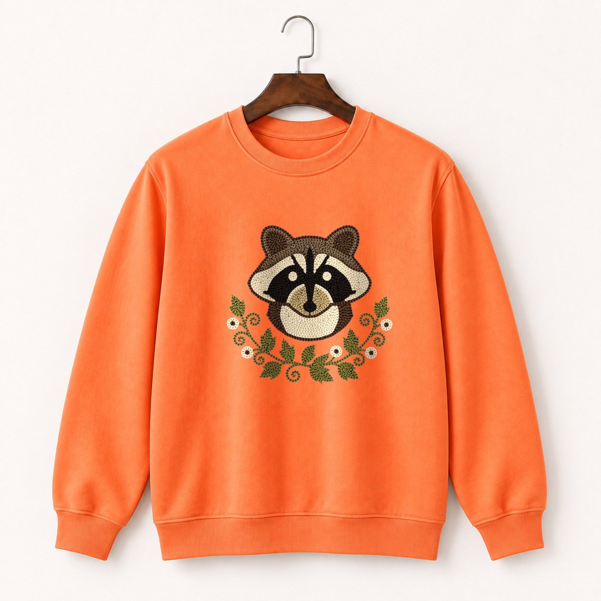 Raccoon Crewneck Sweatshirt 3